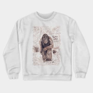 Yellow Gape - Monongahela Bigfoot Crewneck Sweatshirt